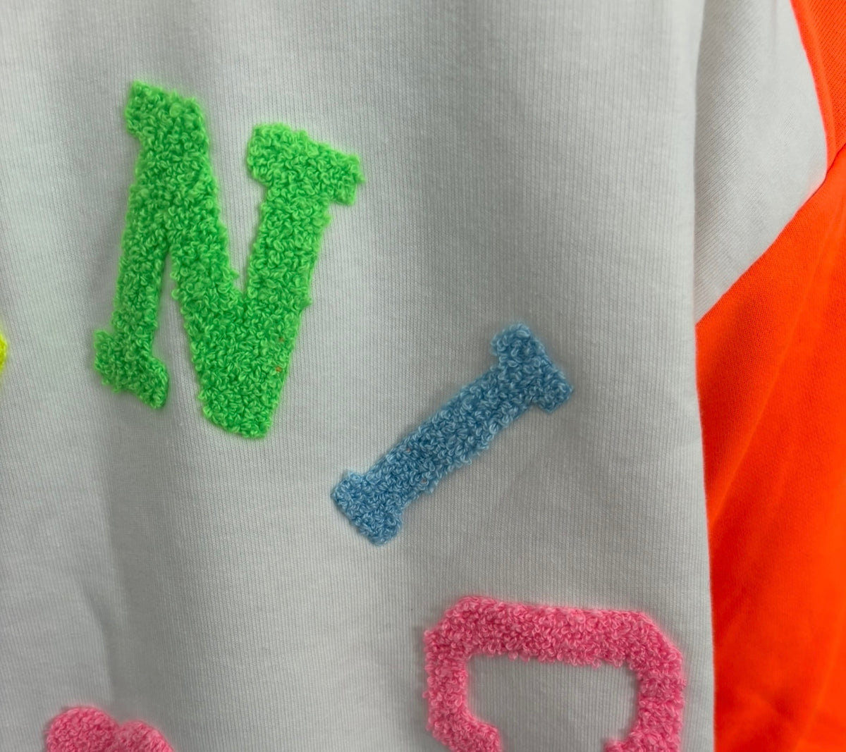 Sweat Gwen Mandarine Néon