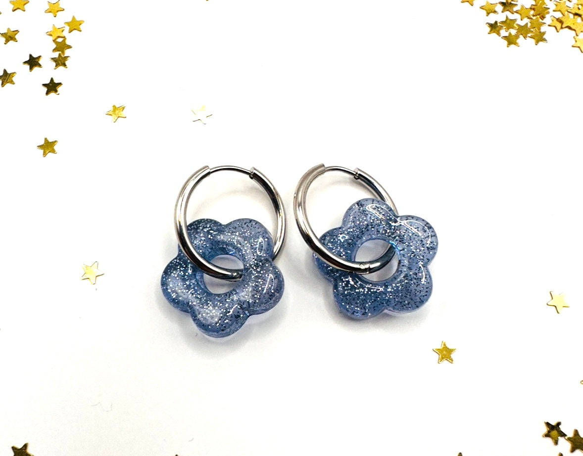 Boucles d’oreilles Daisie Glacier