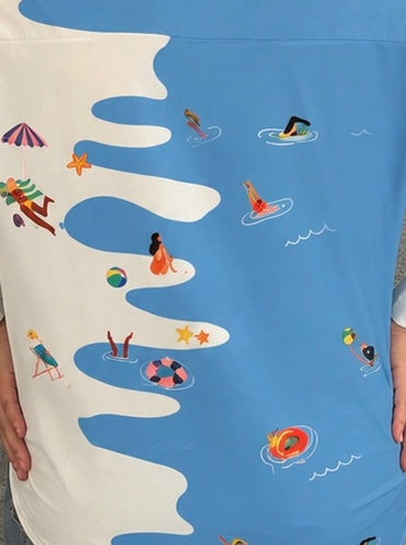 Chemise Ninon Océan