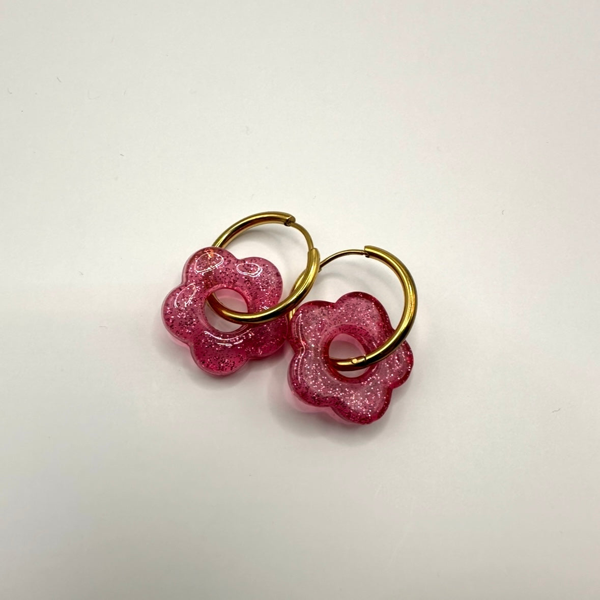 Boucles d’oreilles Daisie Framboise