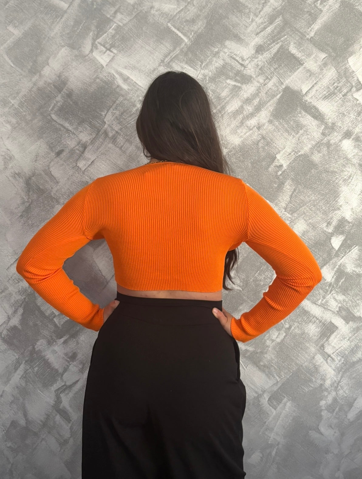 Top Leya Mandarine