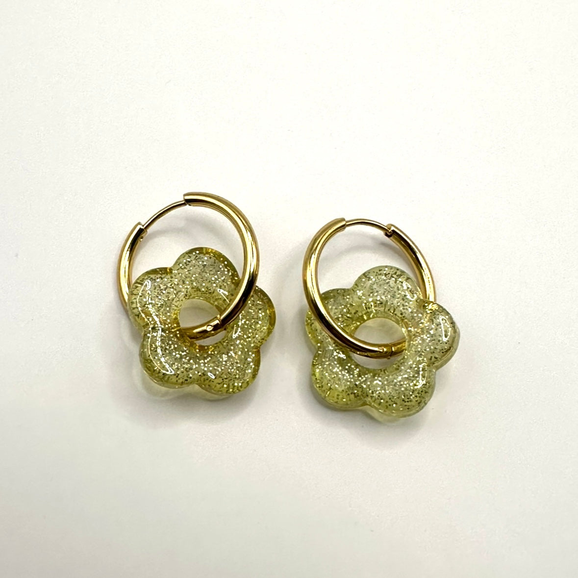 Boucles d’oreilles Daisie Agrume