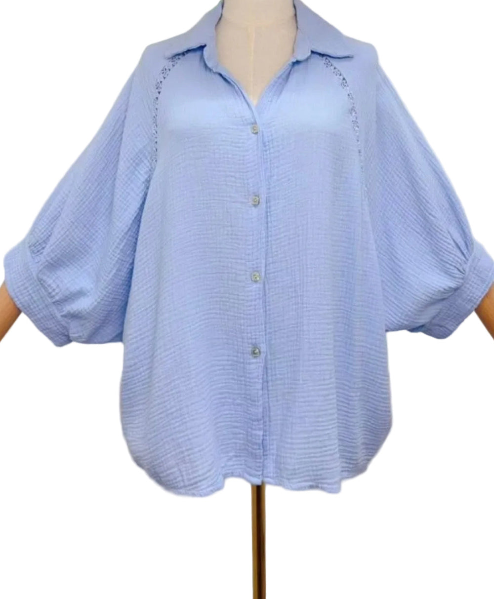 Chemise Doriane Glacier