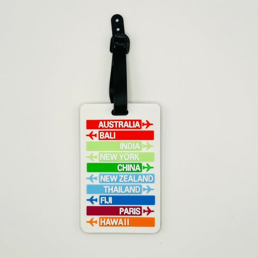 Etiquette de Valise Vanille