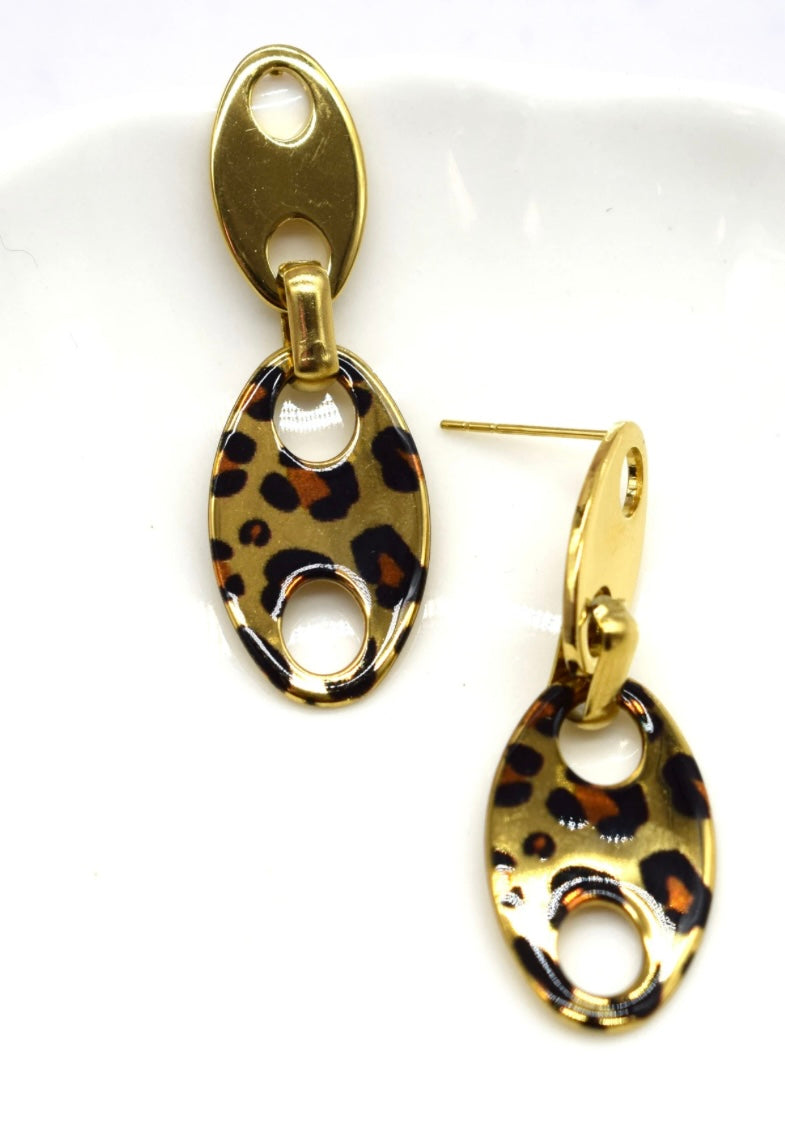 Boucles d’oreilles Adèle Fauve