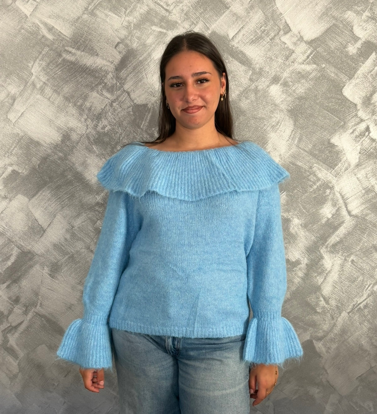 Pull Gabrielle Azur