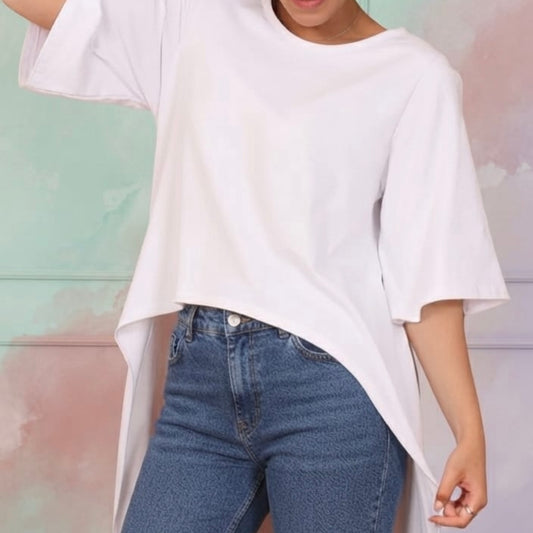 T-shirt Delilah Lait