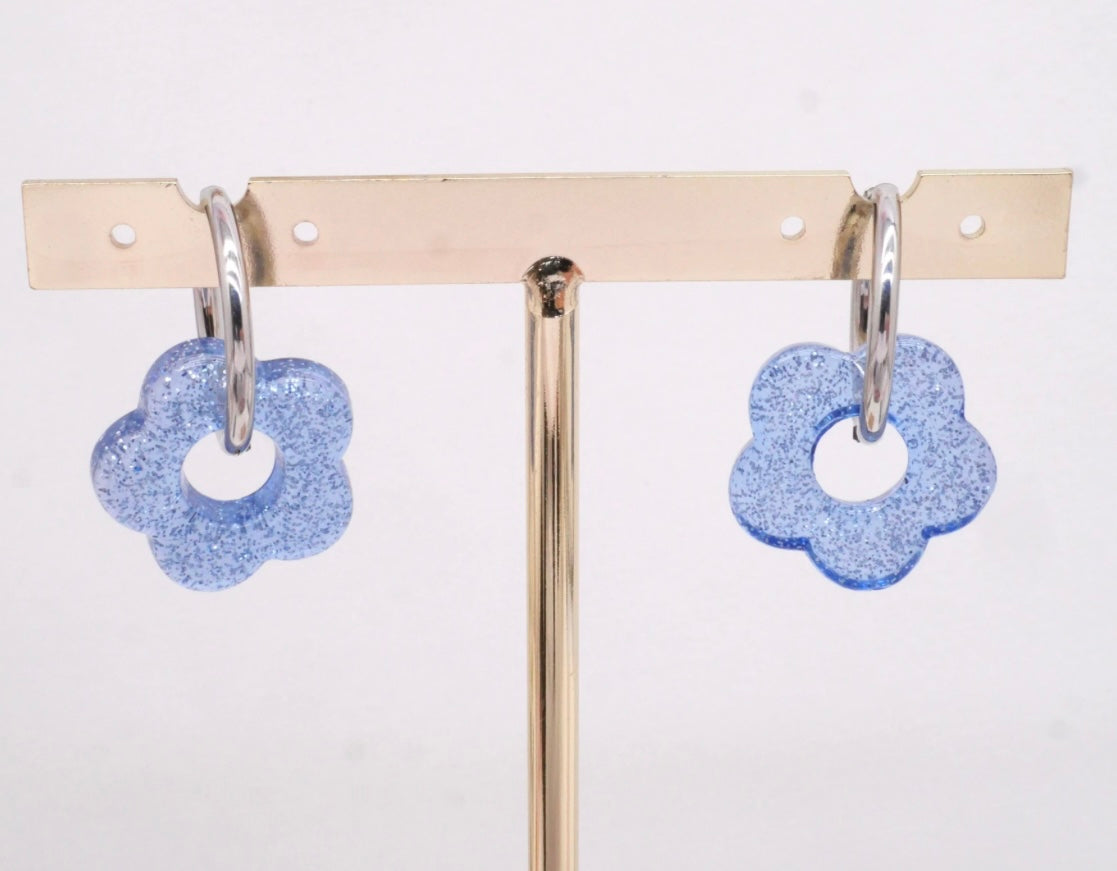 Boucles d’oreilles Daisie Glacier