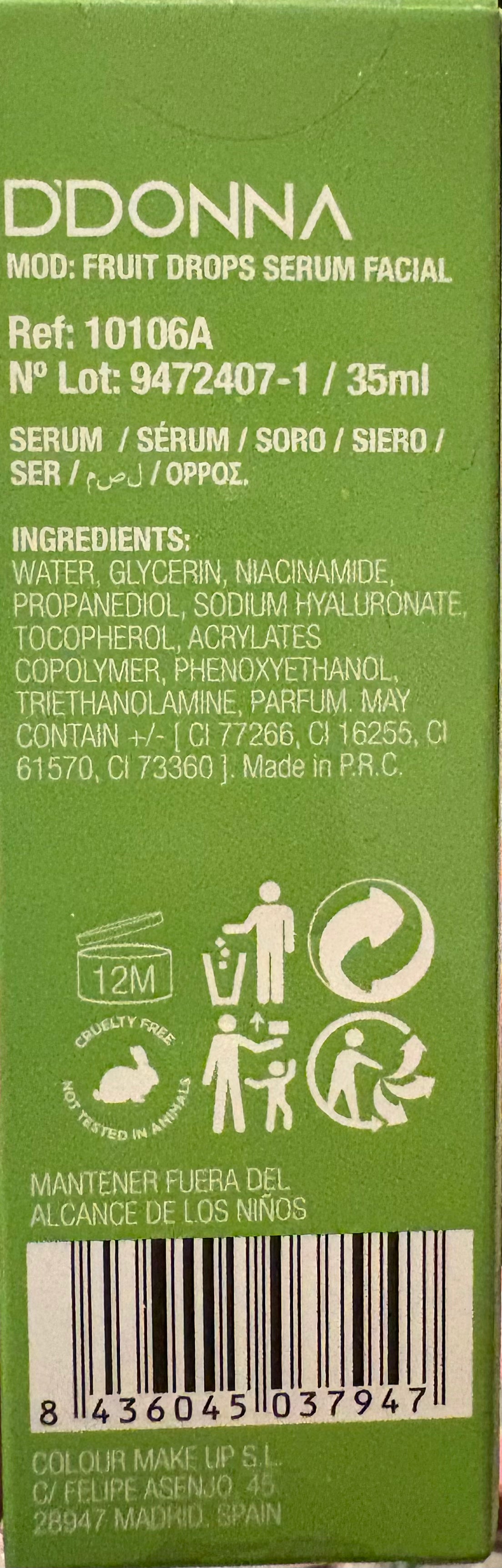 Sérum visage Coco Nutritif