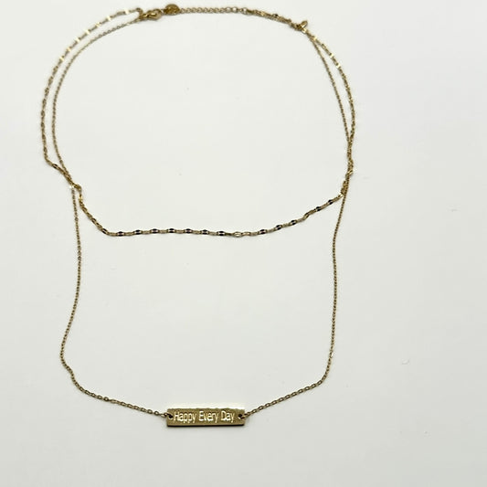 Collier Penelope Or Solaire