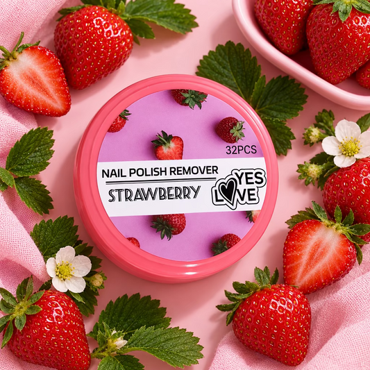 Lingettes dissolvantes Fraise