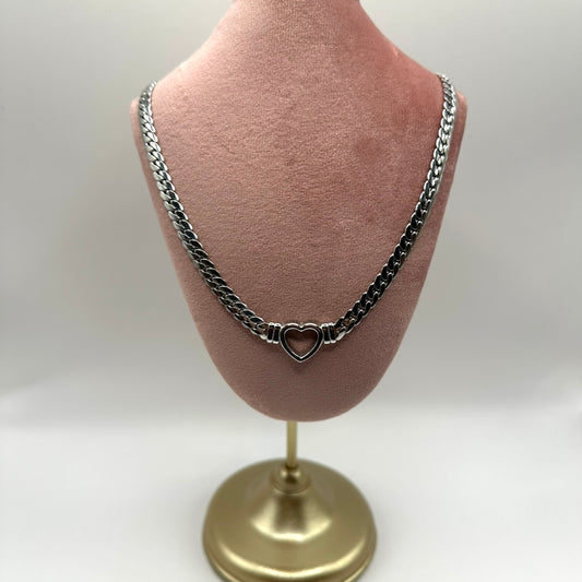Collier Noémie Argent Lunaire