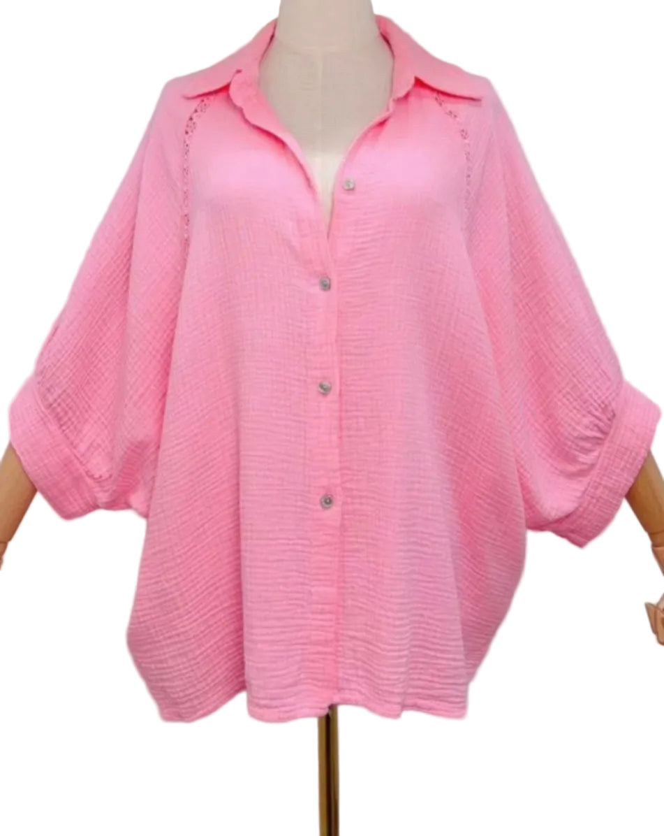 Chemise Doriane Dragée