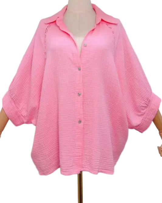 Chemise Doriane Dragée