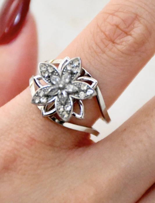 Bague Scarlett Argent Lunaire