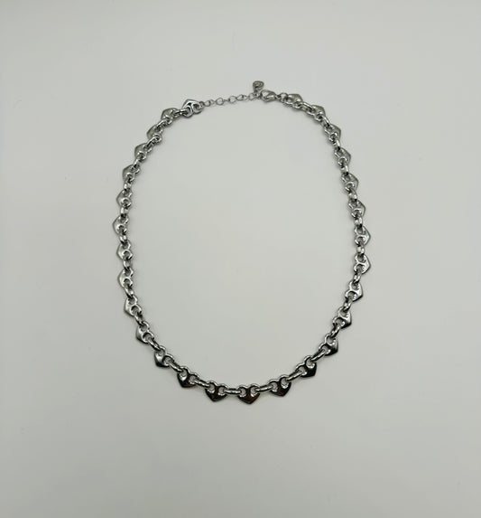 Collier Brianna Argent Lunaire