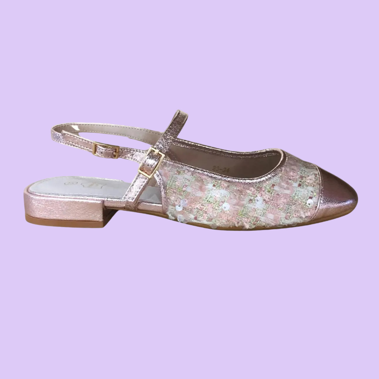 Ballerines Ondine Dragée