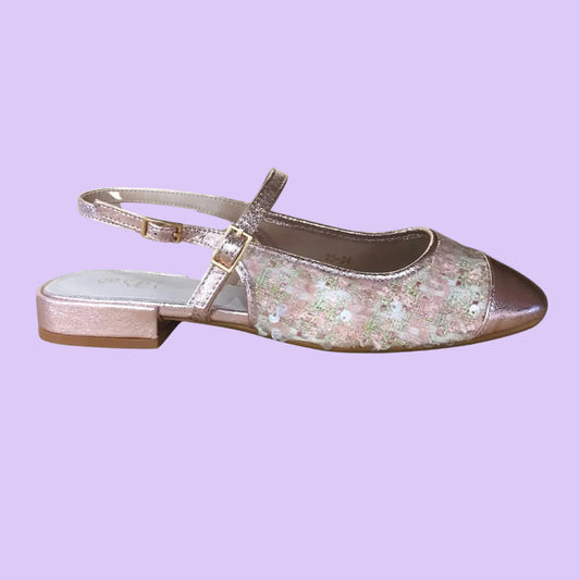 Ballerines Ondine Dragée
