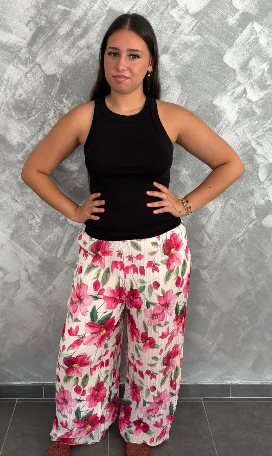 Pantalon Lyna Orchidée
