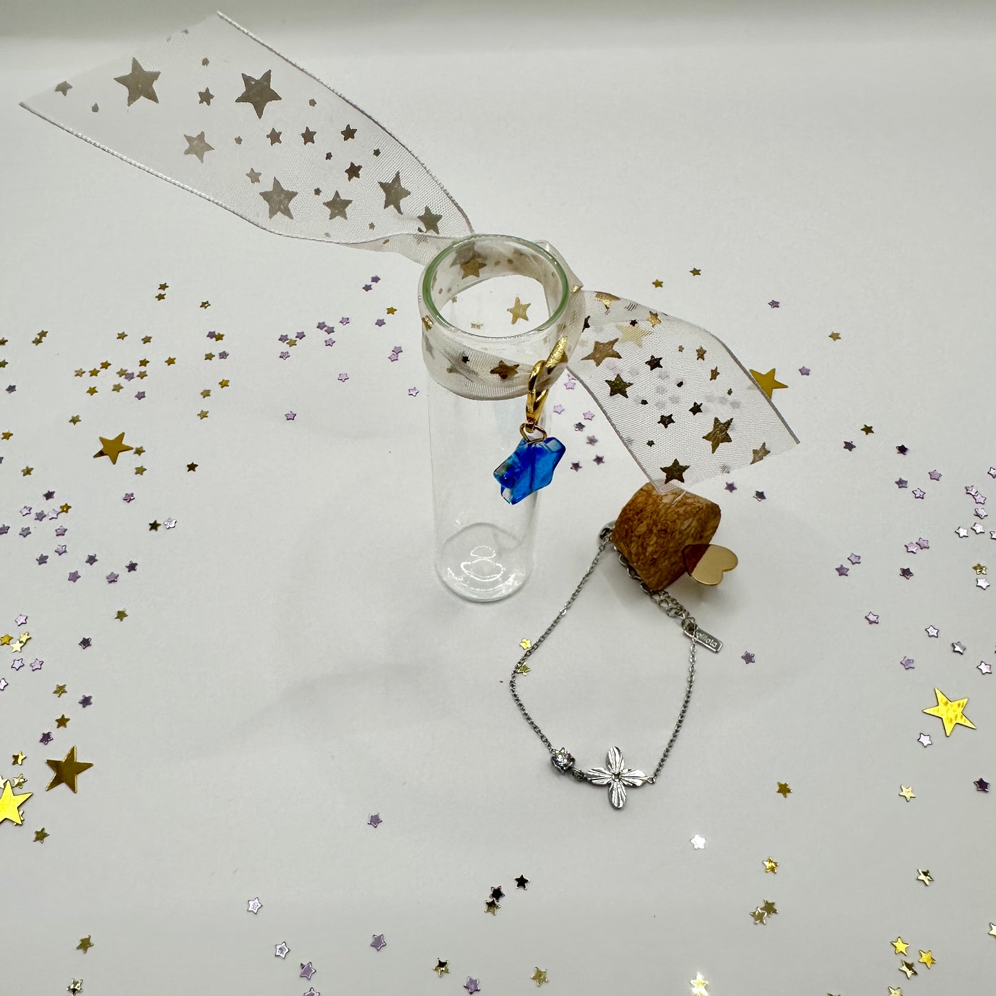 Capsule de Fleur - Argent Lunaire