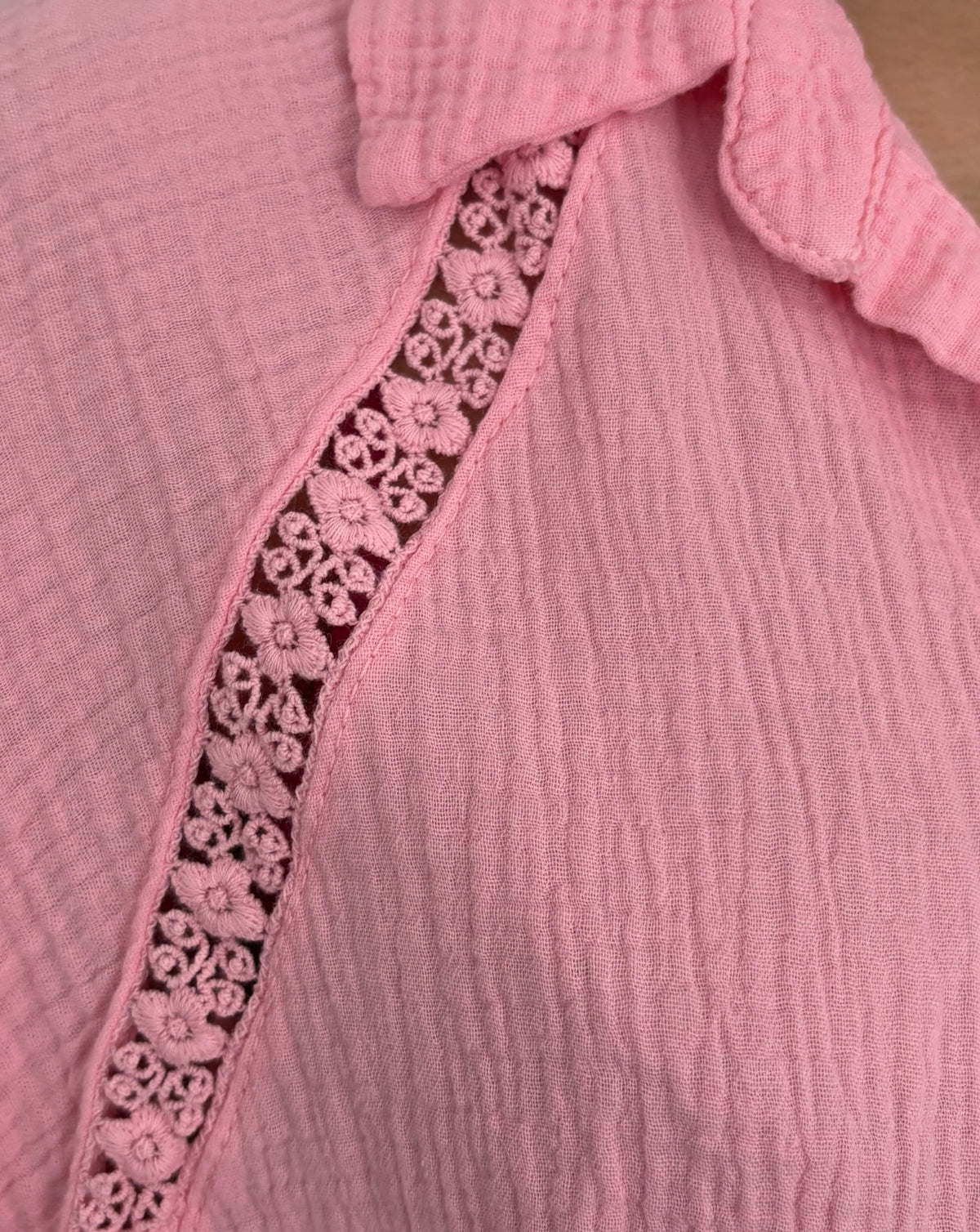 Chemise Doriane Dragée