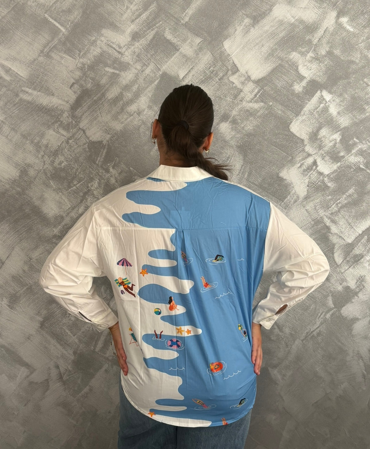 Chemise Ninon Océan