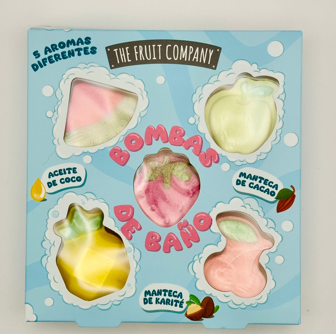 Coffret Bombes de bain fruitées