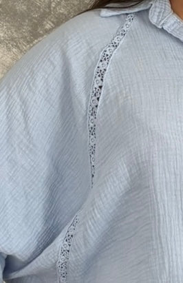 Chemise Doriane Glacier