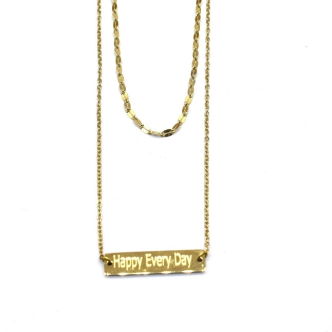 Collier Penelope Or Solaire