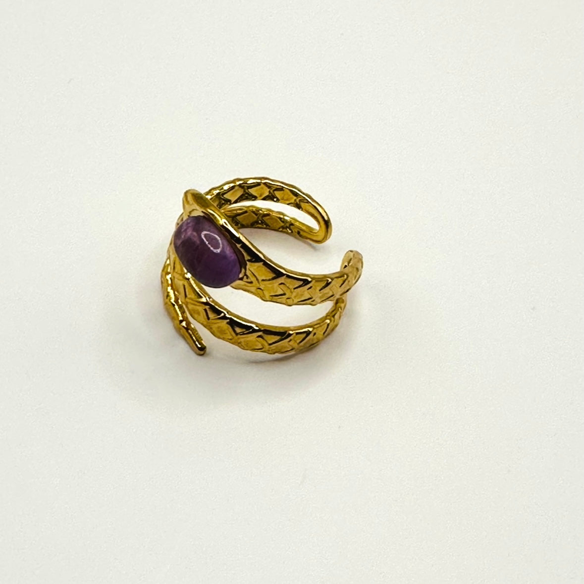 Bague Farah Prune