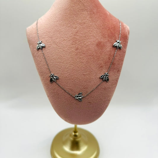 Collier Apolline Argent Lunaire