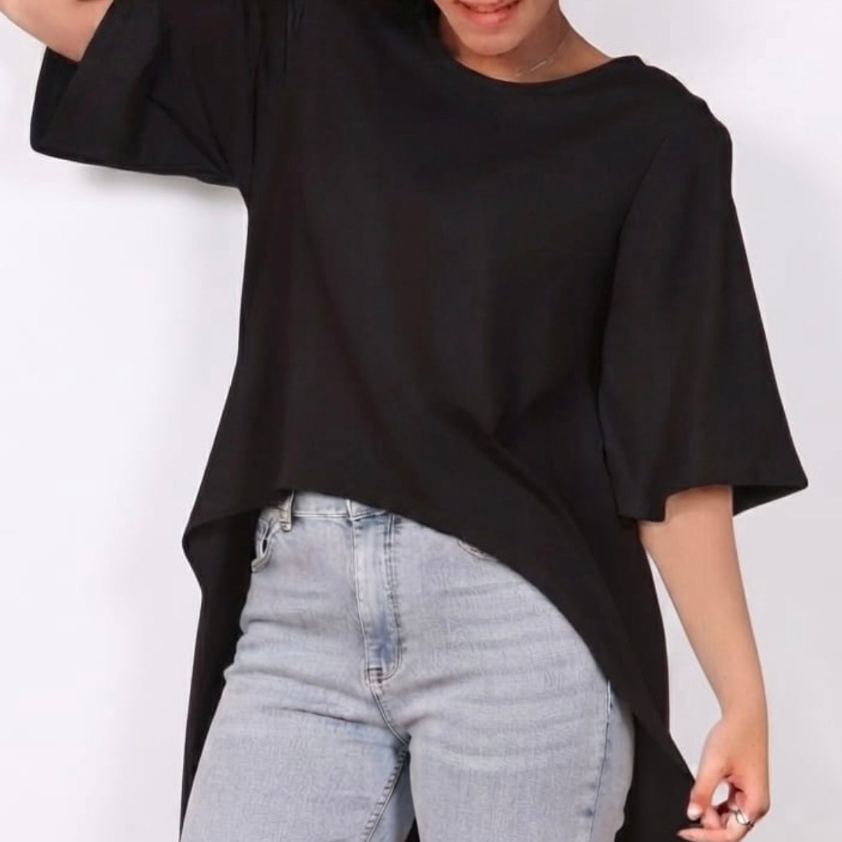 T-shirt Delilah Réglisse