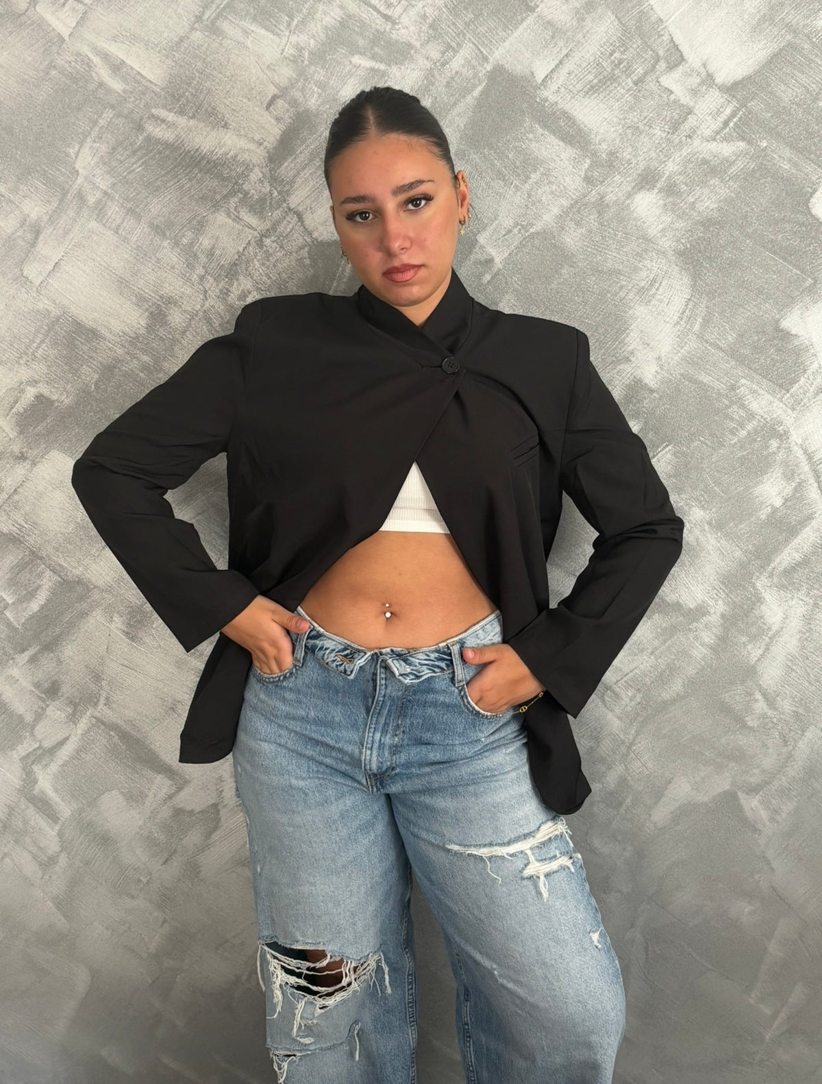 Blazer Margot Réglisse