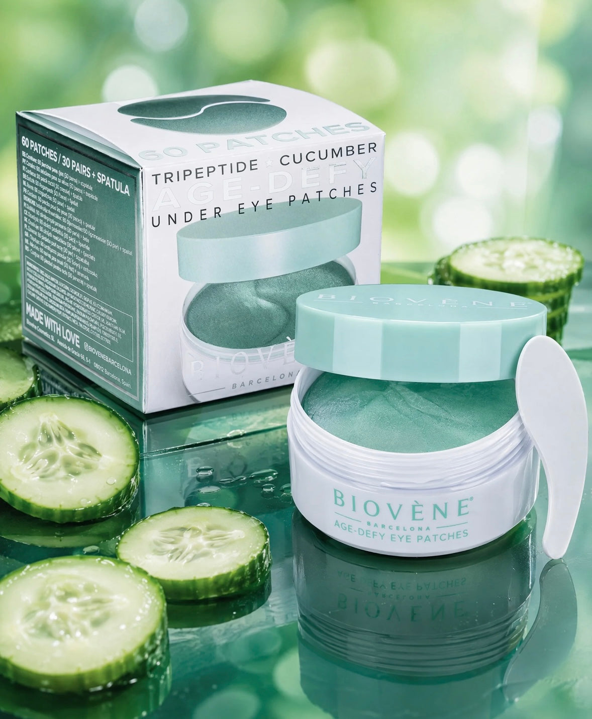 Patchs Contour des yeux Tripeptide et Concombre