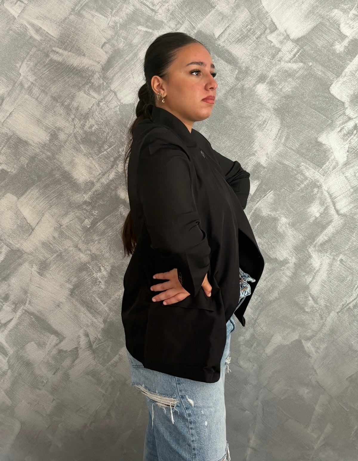 Blazer Margot Réglisse