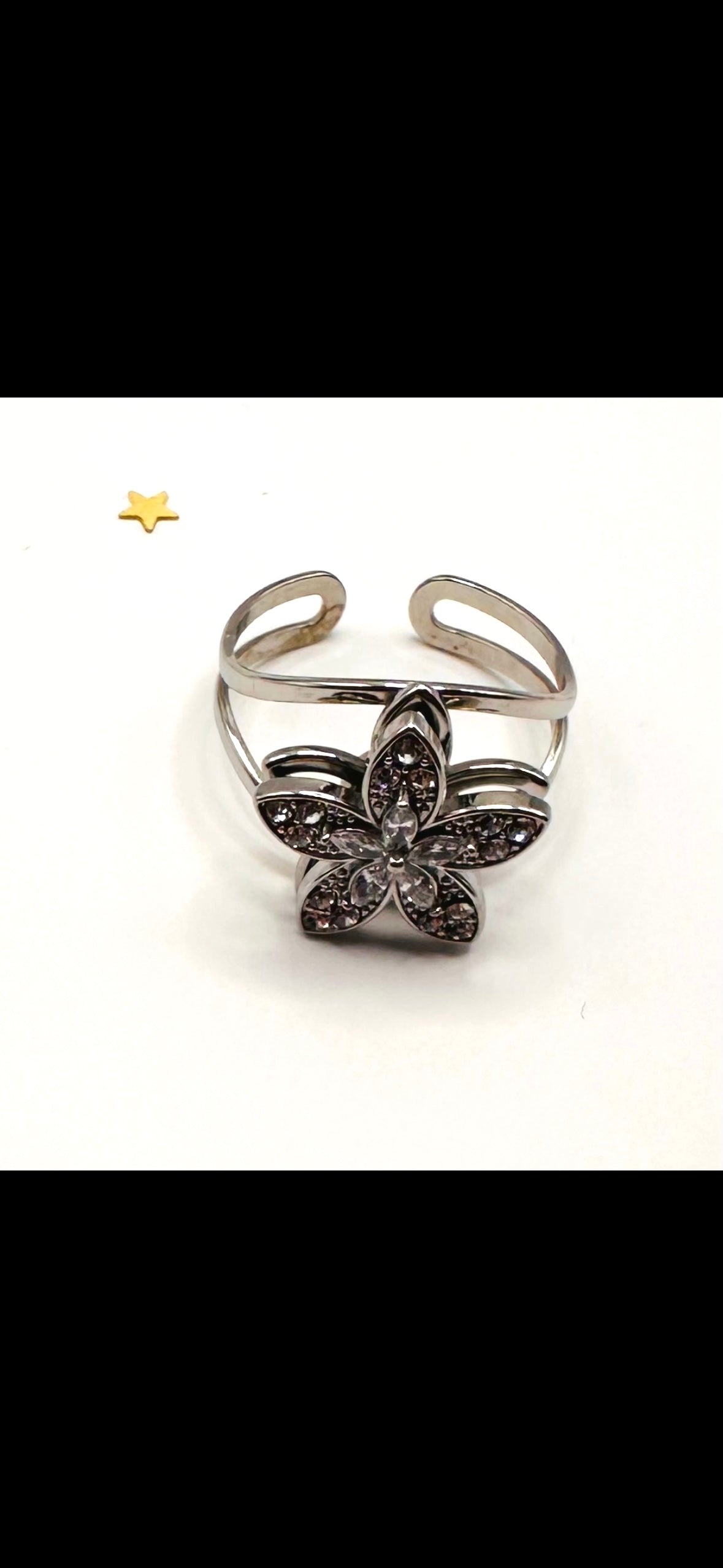 Bague Scarlett Argent Lunaire