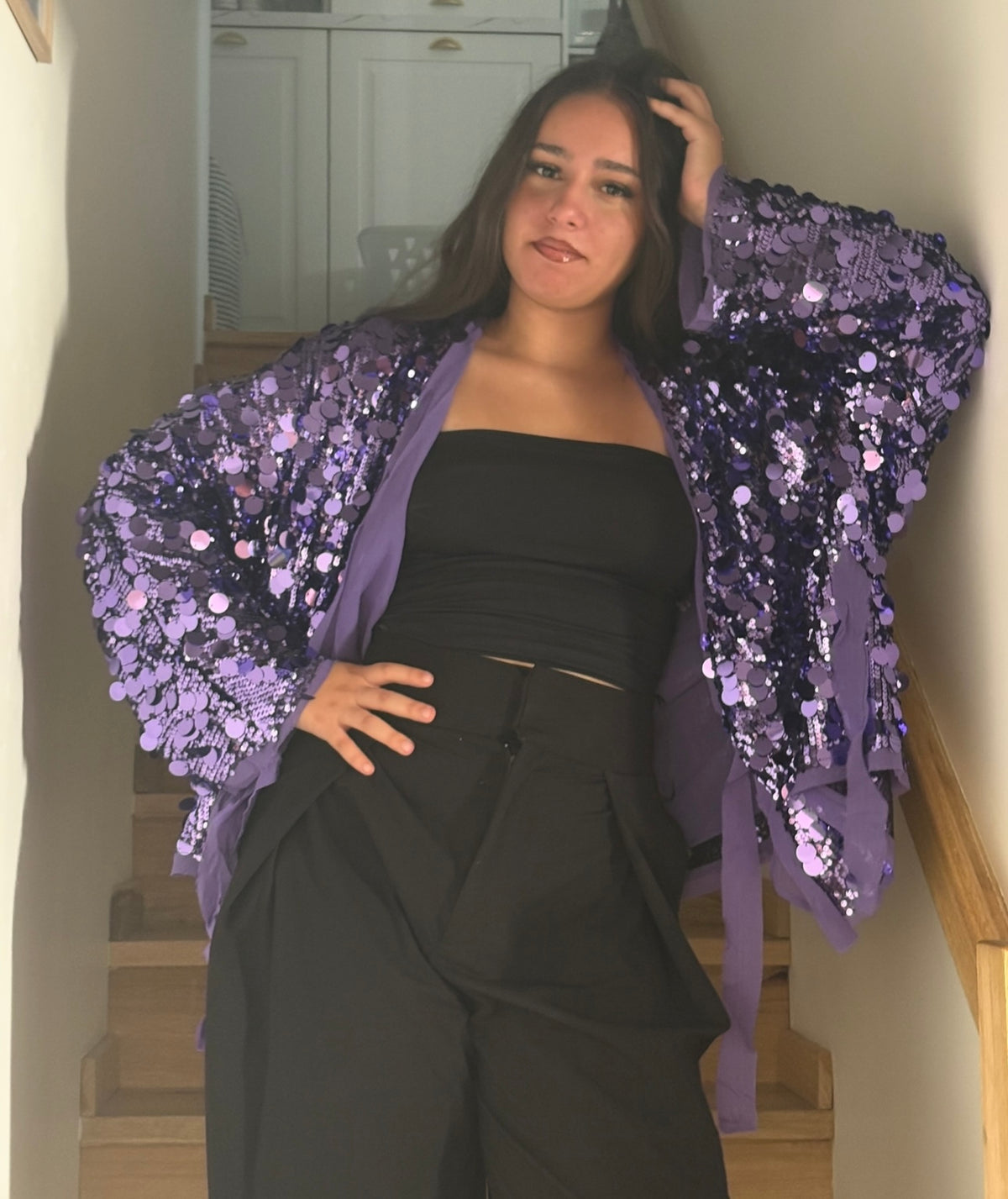 Kimono Jenna Améthyste