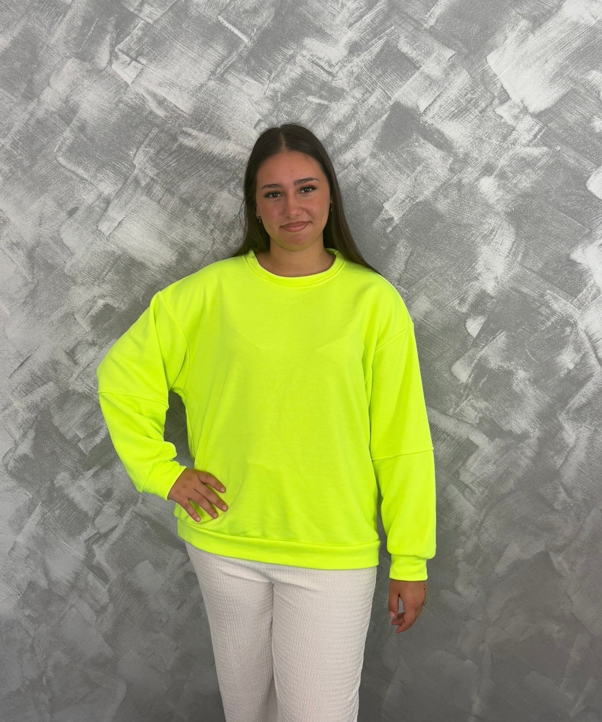 Sweat Gwen Citron Néon
