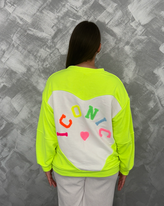 Sweat Gwen Citron Néon