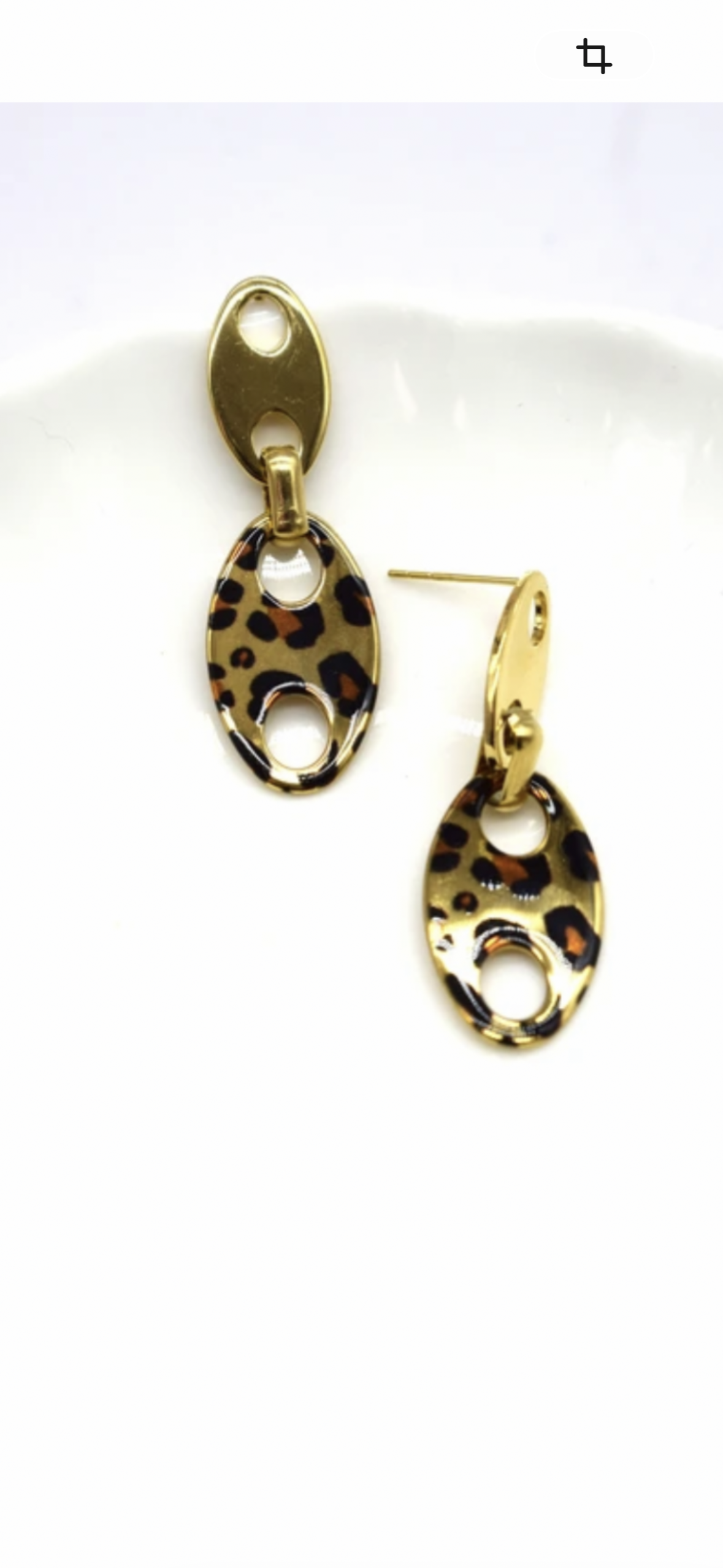 Boucles d’oreilles Adèle Fauve